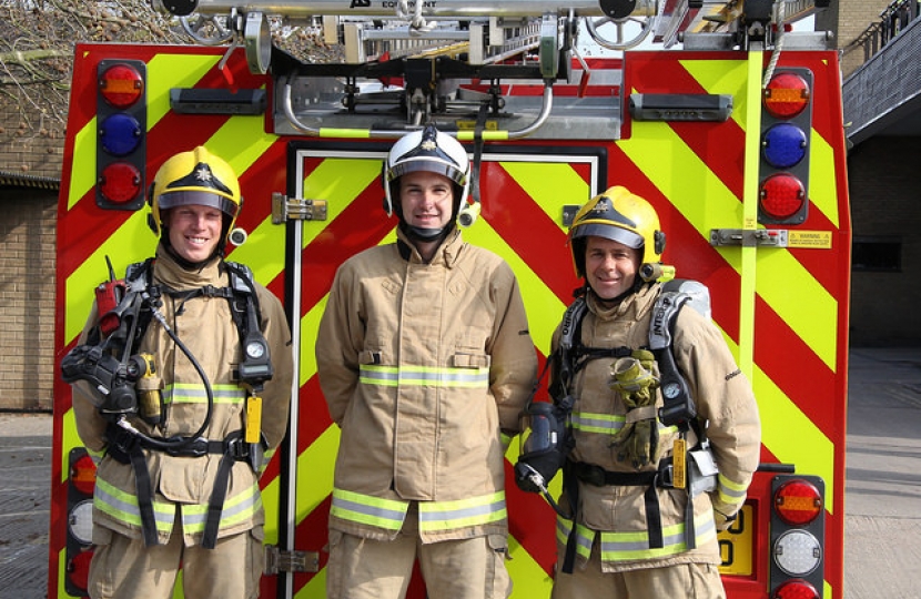 On call firefighters